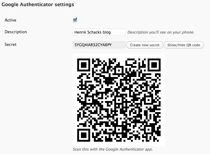how to get barcode for google authenticator